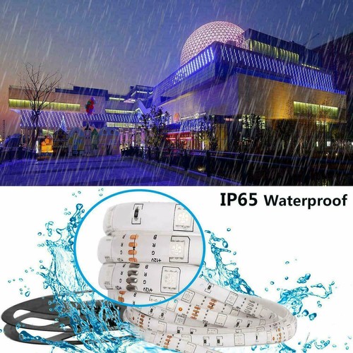 5M Solar LED Strip Light Waterproof Flexible String Outdoor Xmas Lamp Warm White - Picture 6 of 12