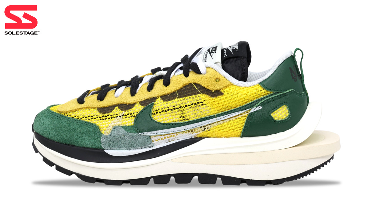 Nike Vaporwaffle x Sacai Tour Yellow Stadium Green (CV1363-700