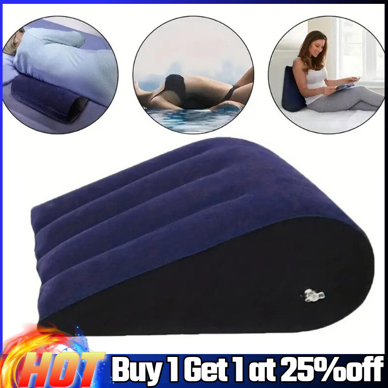 Sex Aufblasbares Kissen Paar Sex Liebeshilfe Position Dreieckskissen Karma Sutra