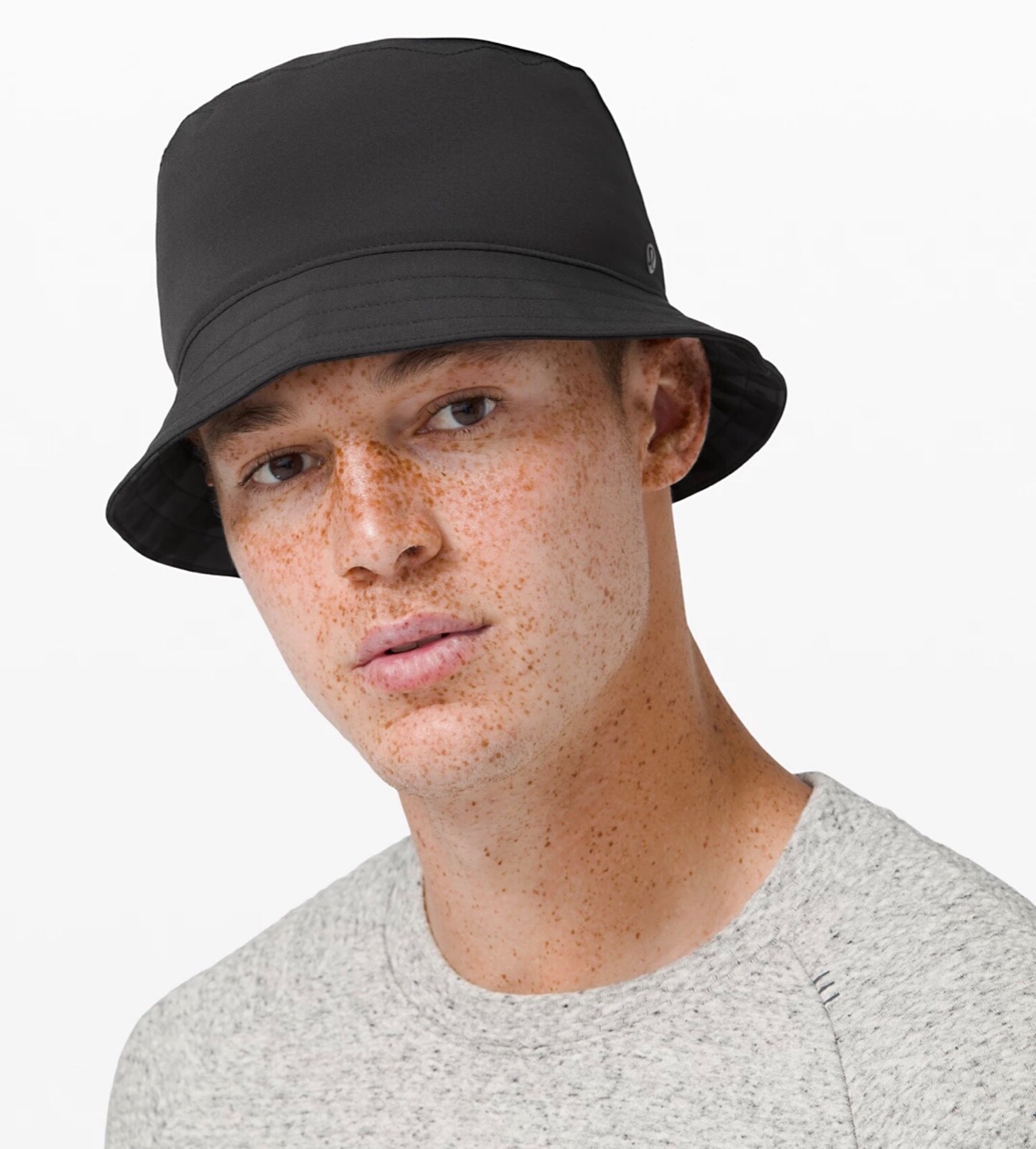Bucket Hat Black/Camo green 