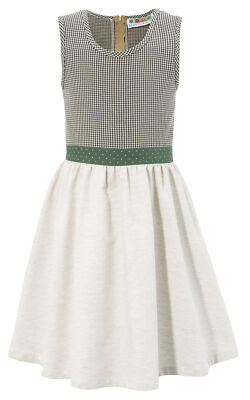 Kinder Mädchen Kleid Sommerkleid Trachtenkleid Steng beige grün Berwin & Wolff 