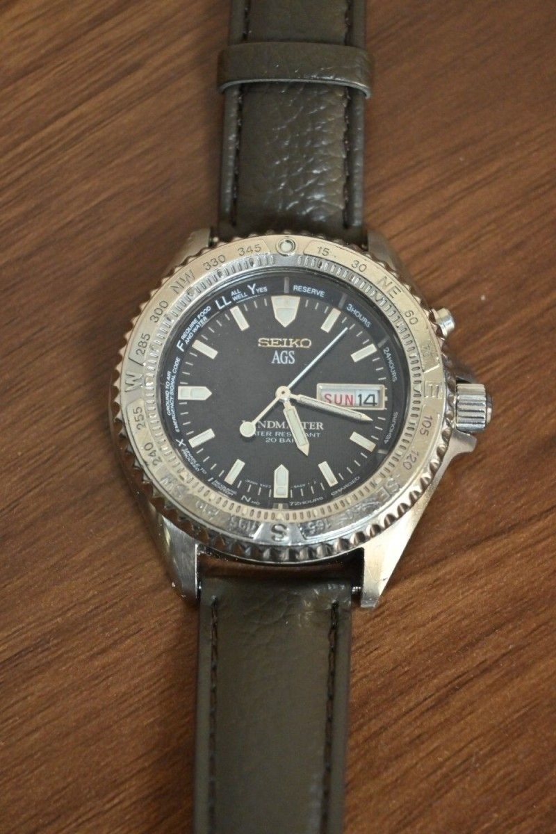 SEIKO Landmaster AGS First Generation 5M23-6A20 SBBW005 Kinetic