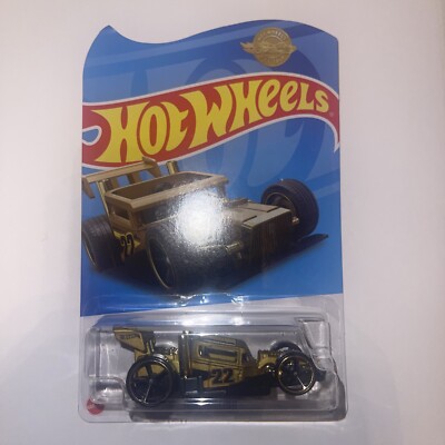 NEW 2022 Hot Wheels Gold Series Edition BONE SPEEDER Exclusive Limited Edition