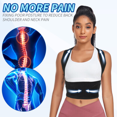 Posture Corrector Brace for Upper Back Thoracic Spine Unisex Pain Relief Corset