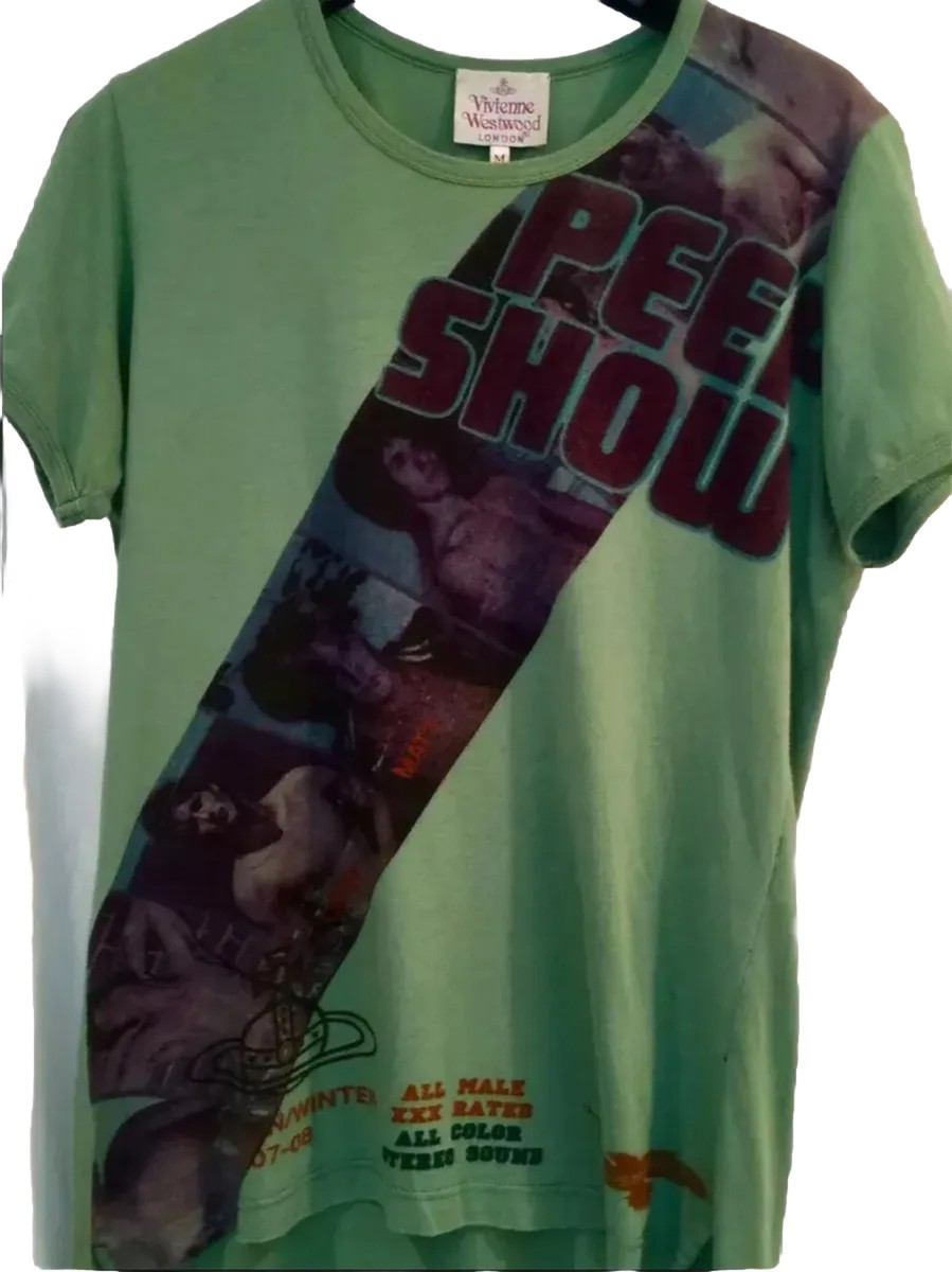 vivienne westwood Mens seditionaries T-shirt Punk Gay Pride Tom Of