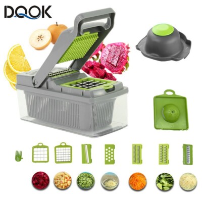 Vegetable Cutter Multifunctional Slicer Fruit Potato Peeler Carrot Grater Kitche