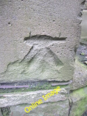 Foto 6x4 Ordnance Survey Schnittmarke Llanelli Diese OS Schnittmarke kann gefunden werden c2014