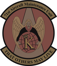 4" 71ST AIRCRAFT MAINTENANCE UNIT THAT OTHERS MAY LIVE STICKER DECAL USA MADE