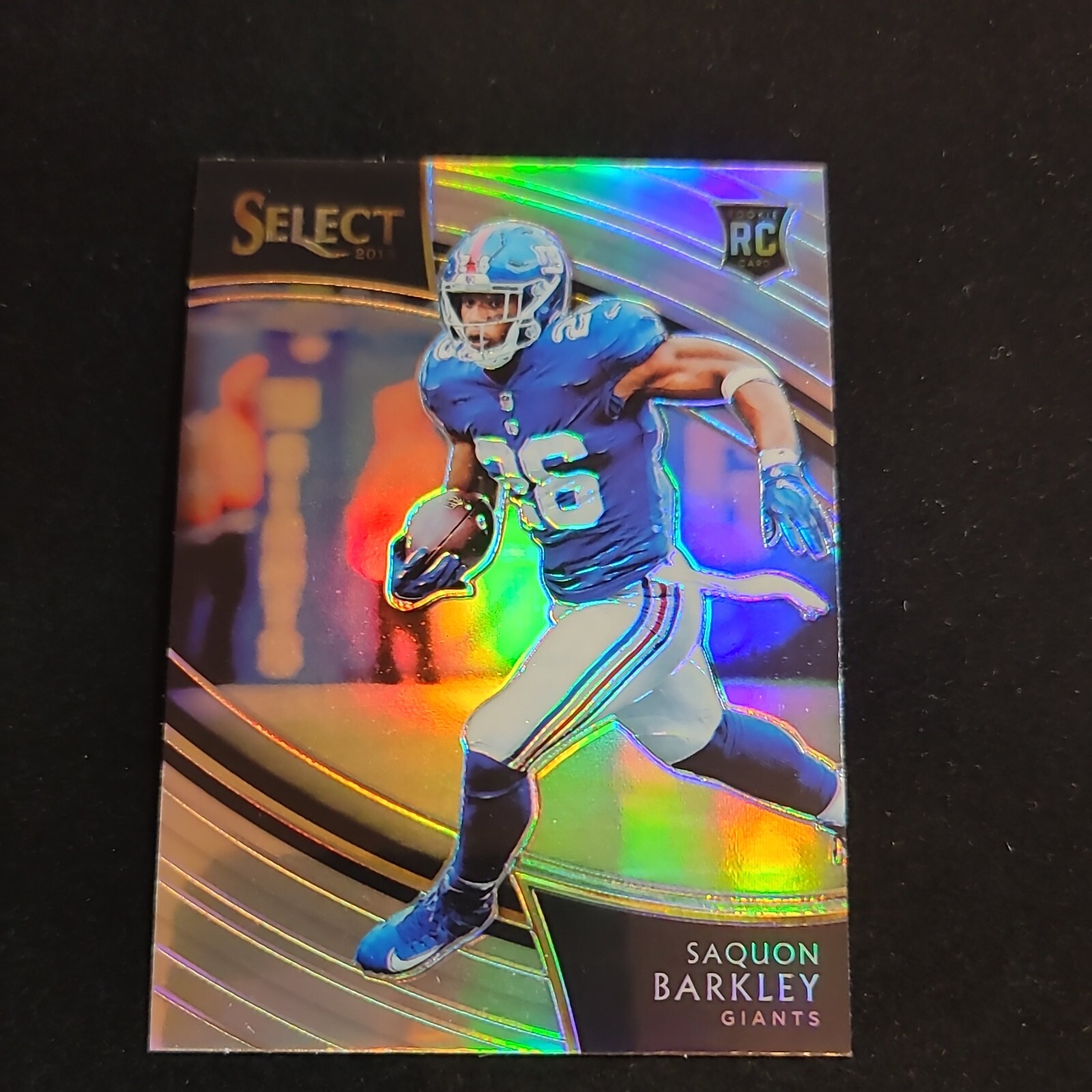 2018 Panini Select - Field Level Silver Prizm #202 Saquon Barkley (RC)