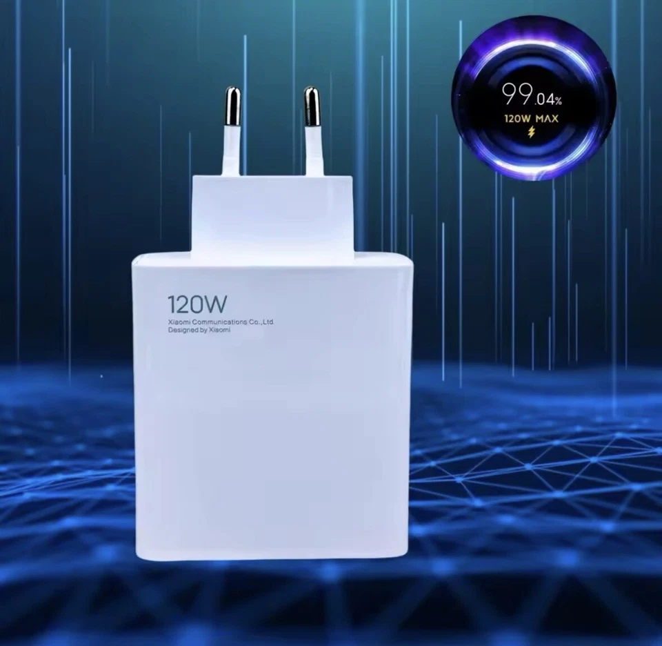Caricabatteria XIAOMI 120 Watt Carica Rapida Per Redmi Note 14 13 12 Pro T - Immagine 2 di 4