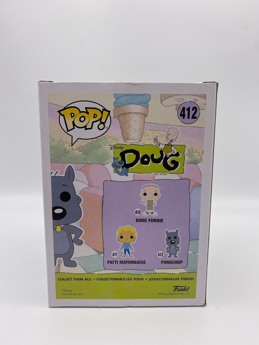 Funko Pop Porkchop #412 Disney Doug Animation Series Vinyl Figure 
