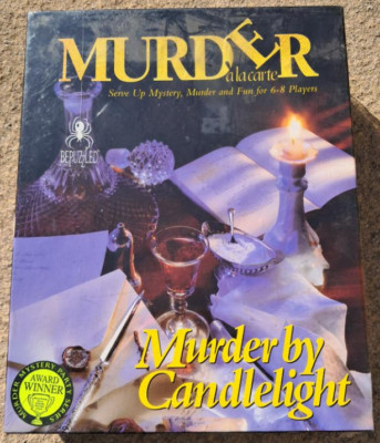 NEU & VERSIEGELT: MURDER BY CANDLELIGHT BRETTSPIEL 1998