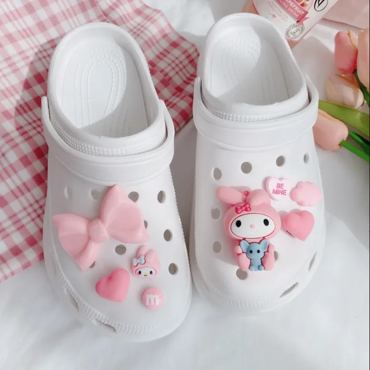 Sanrio Big Ribbon My Melody Crocs Jibbitz / Crocs Charms / Sanrio Charms