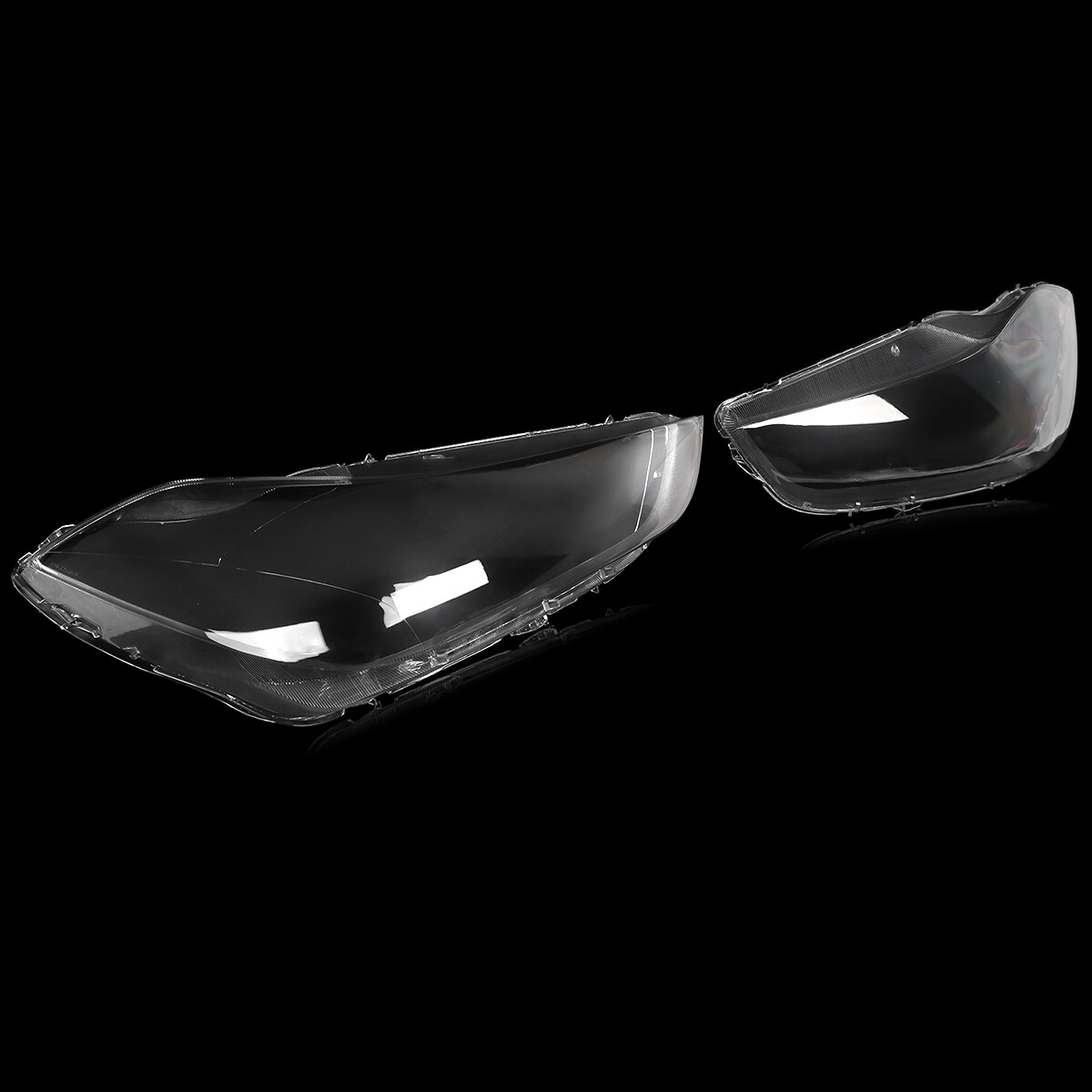 Front Headlight Lens Cover Clear Shell For 2014-2022 Maserati Ghibli Right+Left