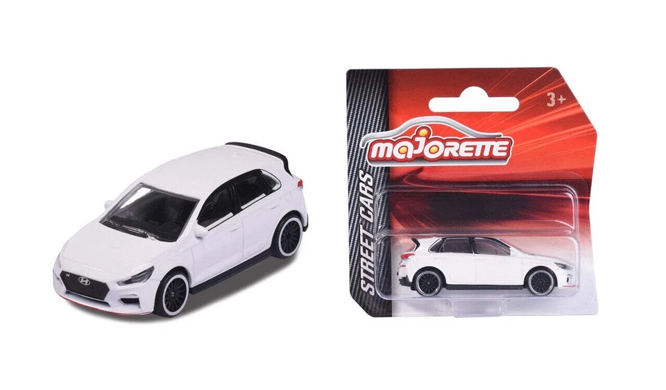 Majorette - Street Cars Series White Hyundai i30 N