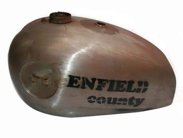BSA B31 B33 A7 A10 Goldstar Road Rocket Benzin Kraftstofftank Rohstahl-image