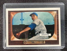 1995 Topps Archives Carl Erskine 1955 Bowman Reprint #170 MINT*