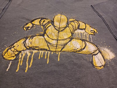 Y2K Marc Ecko UNLTD Breakdancer Early Work Cut & Sew  Graphic T-Shirt Sz XXL 