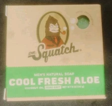 Cool Fresh Aloe by Dr. Squatch Soap 5oz Bar