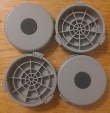 4x Nintendo Wii Fit Balance Board Feet OEM RVL-025 Carpet Support Risers Lifters