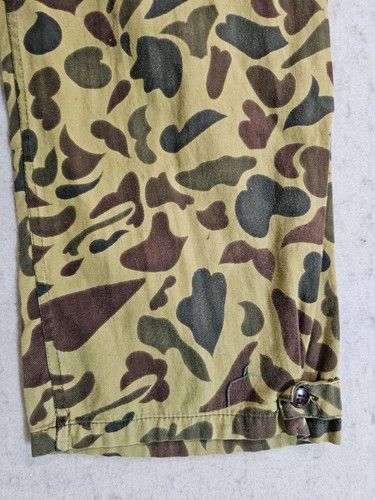 Vintage Caliber Sportsmans Apparel Camo Coverall Full Zip Suit Sz Sm 100% Cotton - Picture 8 of 16