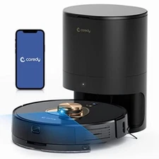 Coredy L900X Robot Vacuum Cleaner with Self Emptying Base and Mop Attachment
