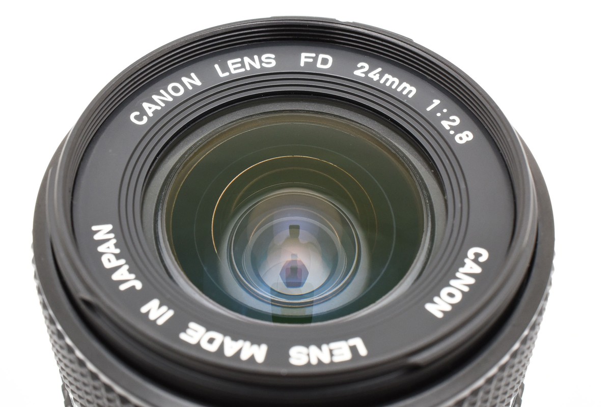 【美品】キヤノン Canon New FD 24mm f/2.8 MF Wide Excellent+】CANON NEW FD NFD 24mm F/2.8 MF Wide Angle Lens