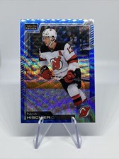 2020-21 O-PEE-CHEE PLATINUM Nico Hishier Blue Surge Parallel SP New Jersey Devil