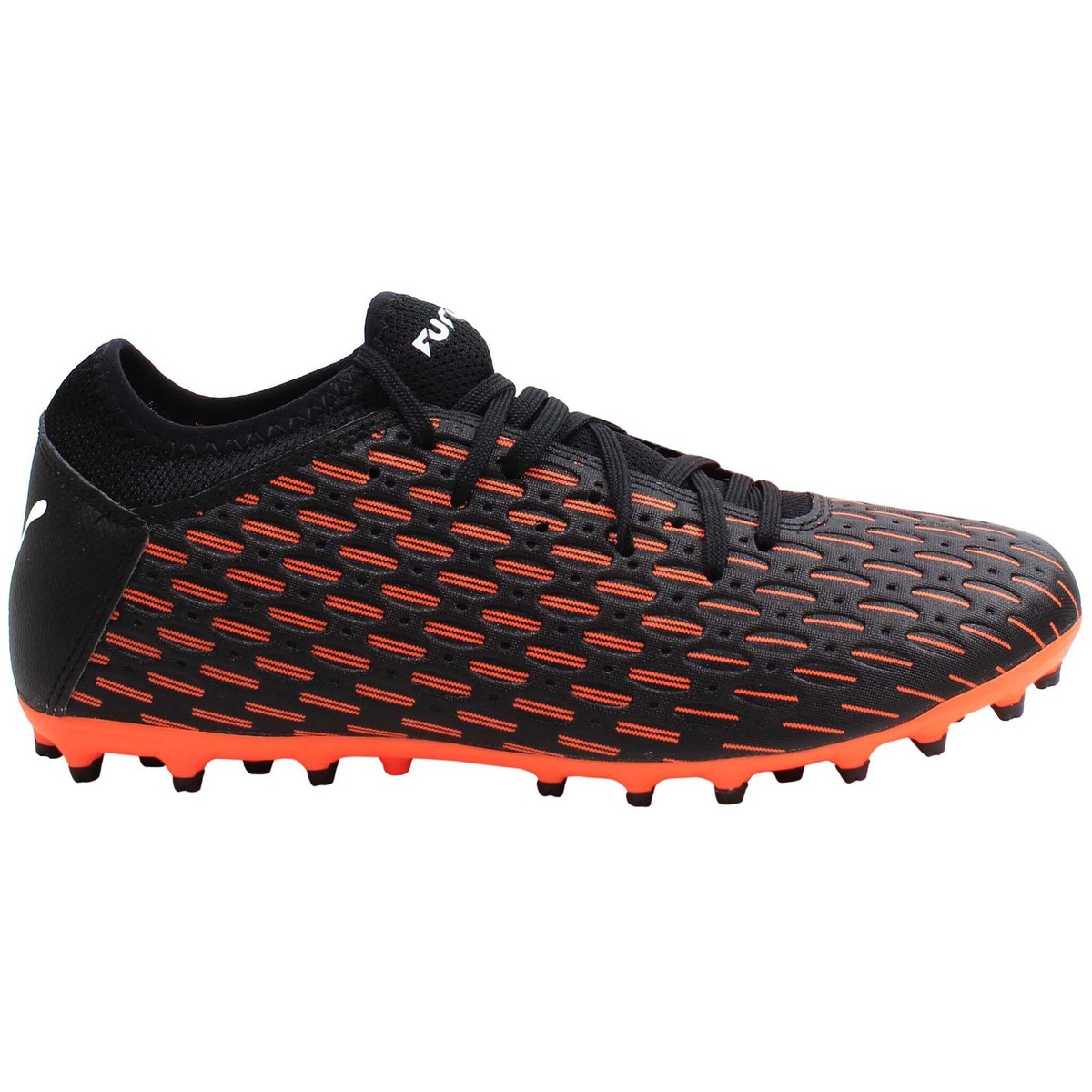 Puma Future MG Lace-Up Black Synthetic Mens Football Boots 106197_01