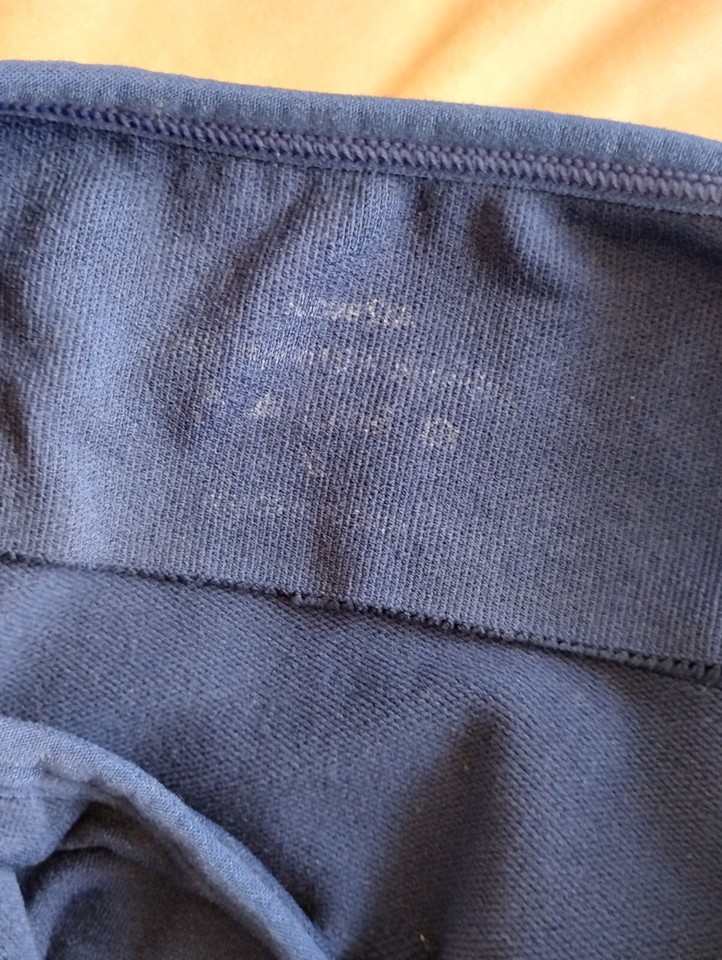 Unusual Stretchy Comfy Seamless Dark Blue Dress With Straps Size 1214