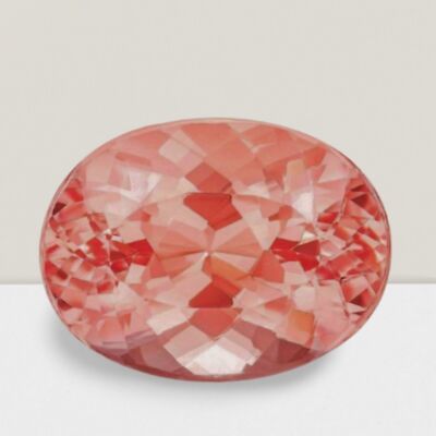 Morganite Oval Cut Gemstone 2.1 Cts - 9x7 mm Lustrous Loose Gem