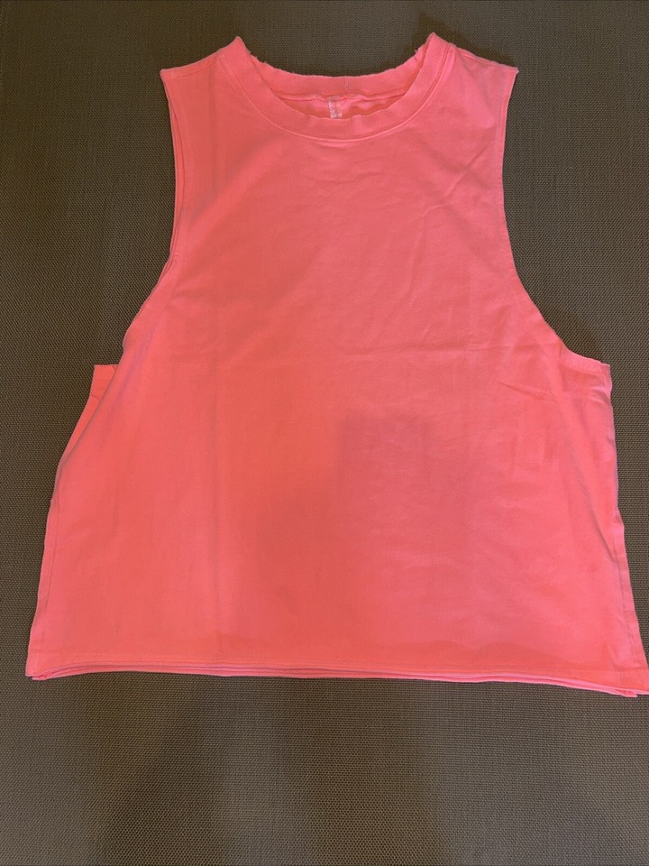 Free People Movement Hot Shot Neon Coral 2 Pc Set Sz Medium NWT eBay