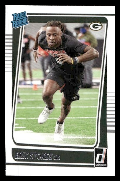 2021 Donruss #343 Eric Stokes Rookie Green Bay Packers