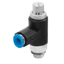 1PC FESTO GRLA-1/4-QS-8-RS-B One-Way Flow Control Valve Expedited Shipping