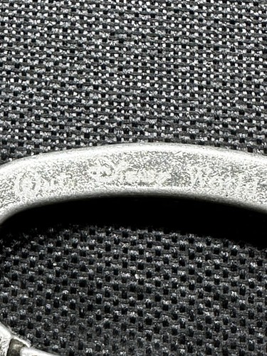 Vintage Walt Disney World , Mickey Mouse Ears Metal Spring Clip Key Ring - Picture 4 of 5