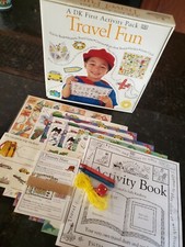 NIP Travel Fun DK First Activity Pack Great for Car Plane Train