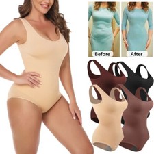 Women's Bodysuit Firm Tummy Control Full Body Shaper Slimming Shapewear