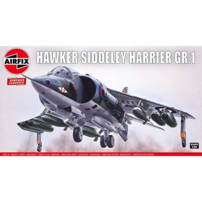 Airfix #18001V 1/24 Hawker Siddeley Harrier GR.1