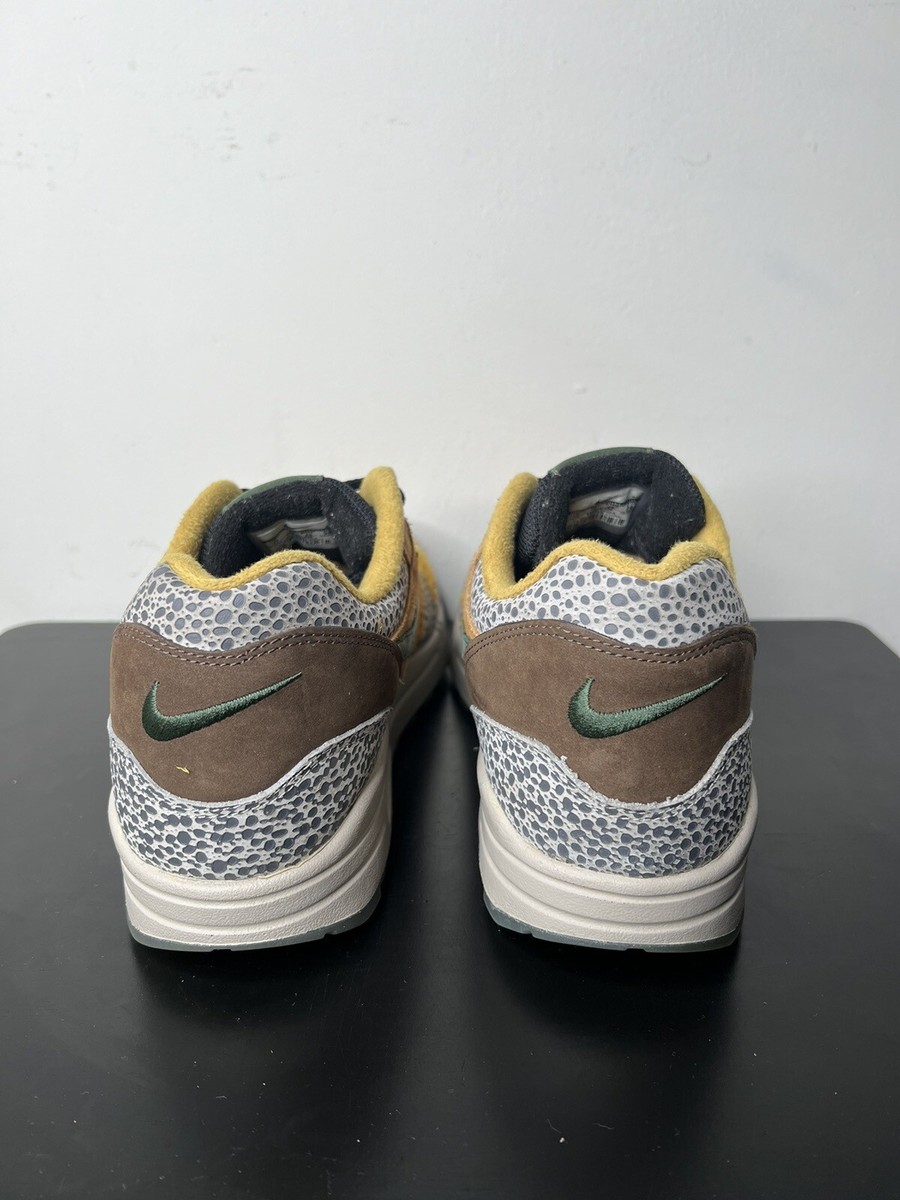 NIKE AIR MAX 1 PREMIUM QS SAFARI Atmos Supreme Sz 11 AM 98 NIKE AIR MAX 1 PREMIUM QS SAFARI Atmos Supreme Sz 11 AM 98