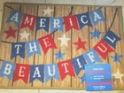 HOME ACCENT RUG.. 17" X 26"..  AMERICA THE BEAUTIFUL