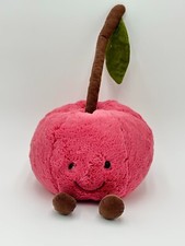 Peluche collector grande cerise Amuseable Cherry Jellycat –Neuf avec étiquette