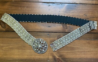 plus size diamante belt