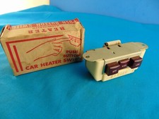 1940s 6 Volt 2 Speed Heater Control Lights Up 8 Amp Nos Incredible Condition