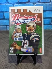 Backyard Football '09 (Nintendo Wii, 2008) Game, Case, and Instruction Manual