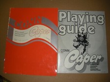 Genuine CONN Organ Owner's Manual Model 282 Caper ... Two Books