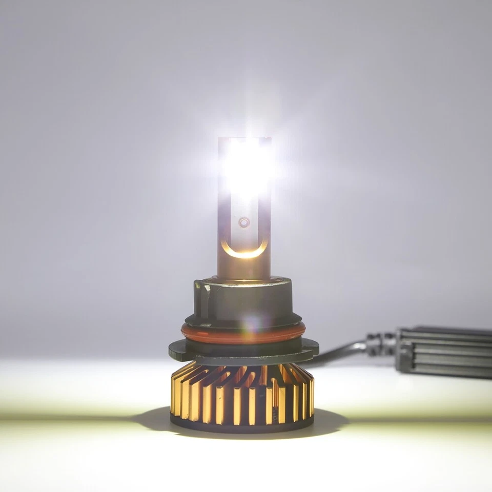 For GEO TRACKER 1989-1997 9004 Front LED Headlight Bulbs High/Low Beam Kit 6500K - Image 2 of 4