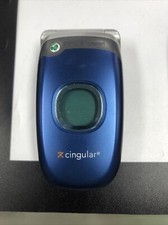 Sony Ericsson Z300a Cingular Blue JX-3062 O1-6D For Parts