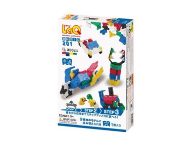 LaQ Basic 201 - 9 Models, 350 Pieces