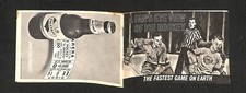 1965 FALSTAFF BEER - A FAN'S EYE VIEW OF ICE HOCKEY PAMPHLET, ST. LOUIS BRAVES