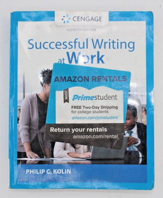 Successful Writing at Work by Philip C. Kolin...